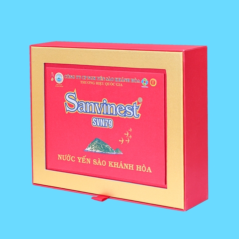 Nước yến sào Khánh Hòa Sanvinest SVN79 hộp 5 lọ 79ml
