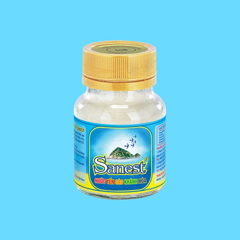 Nước yến sào Khánh Hòa Sanest dành cho trẻ em lọ 62ml