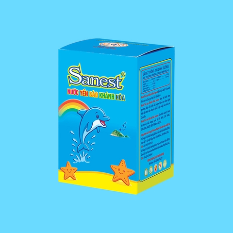Nước yến sào Khánh Hòa Sanest dành cho trẻ em lọ 62ml