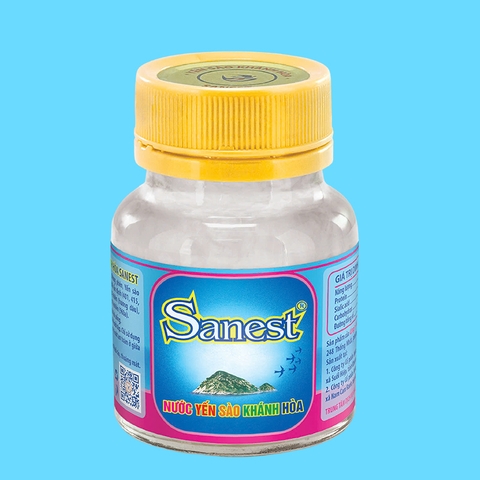 Nước yến sào Khánh Hòa Sanest vị dâu lọ 62 ml
