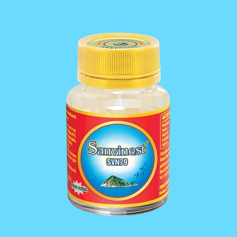 Nước yến sào Khánh Hòa Sanvinest SVN79 không đường lọ 79ml