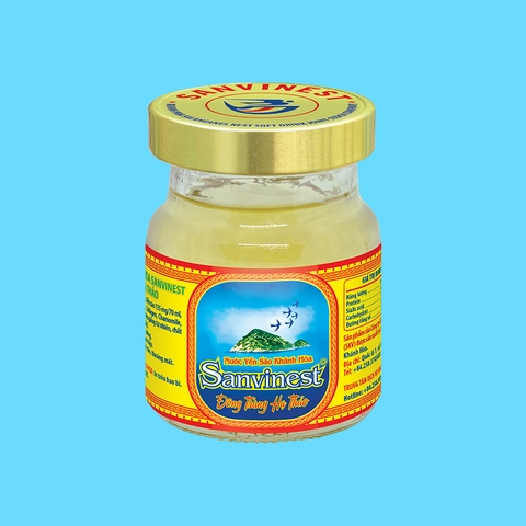 Nước yến sào Khánh Hòa Sanvinest Đông trùng Hạ thảo lọ 70 ml