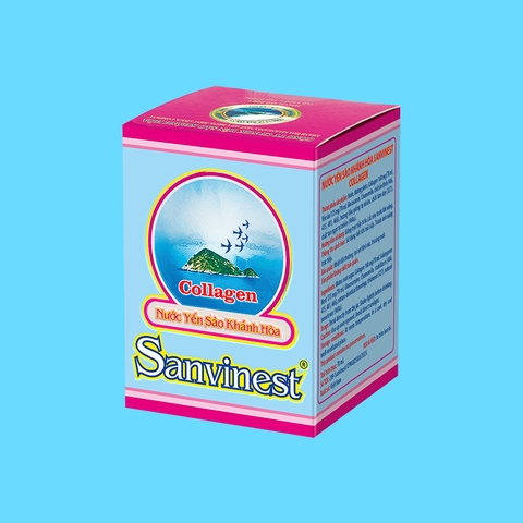 Nước yến sào Khánh Hòa Sanvinest Collagen lọ 70 ml