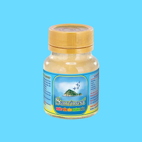 Nước yến sào Khánh Hòa Sanvinest dành cho trẻ em lọ 62 ml