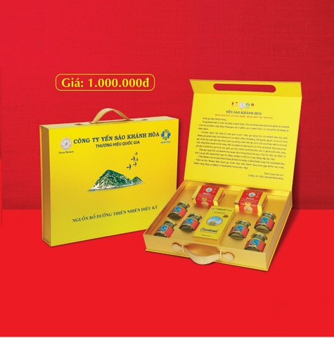 Hộp quà tặng Yến sào Khánh Hòa - H1QTYS