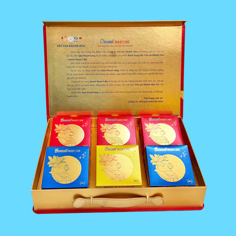 Bánh Trung thu Yến sào hộp 6.200 - 3 thập cẩm 3 mềm