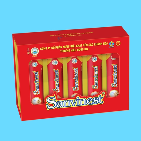 Hộp QT Tinh chất Yến sào Khánh Hòa Sanvinest - 20 Túi 25ml