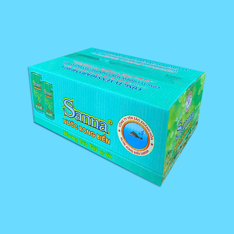Nước Rong biển Sanna đóng lon 320ml Thùng 24 lon