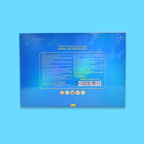 Nước yến sào Khánh Hòa Sanvinest hộp 5 lọ 70ml