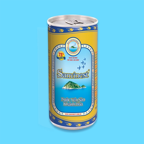 Nước yến sào Khánh Hòa Sanvinest lon 190ml
