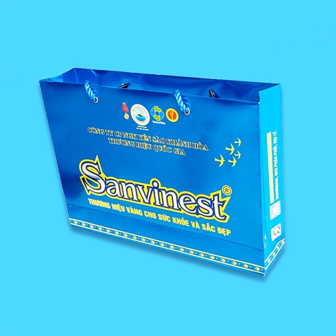 Nước yến sào Khánh Hòa Sanvinest Fucoidan nhân sâm hộp 6 lọ 70ml