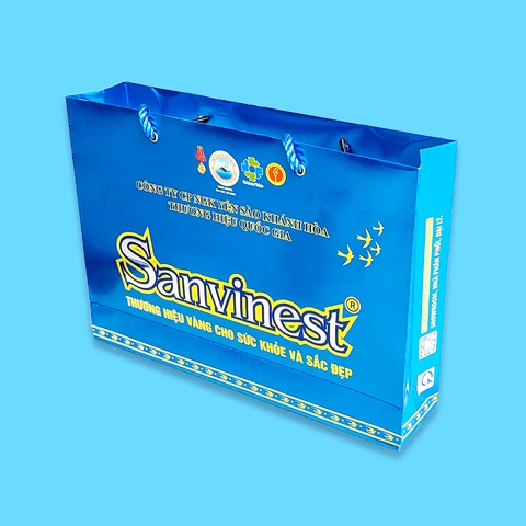 Nước yến sào Khánh Hòa Sanvinest Đông trùng Hạ thảo hộp 6 lọ 70ml