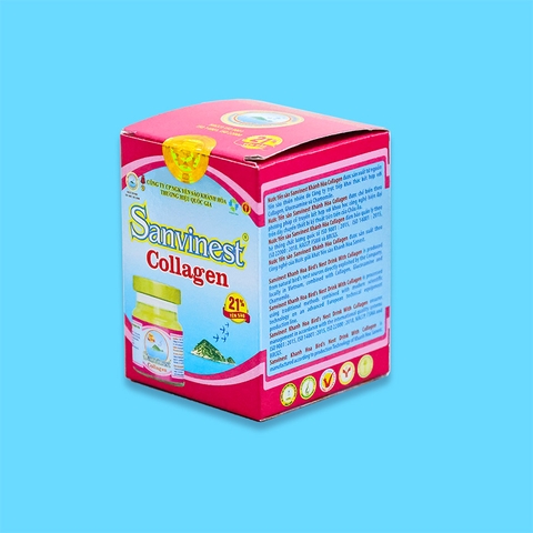 Nước yến sào Khánh Hòa Sanvinest Collagen lọ 70ml