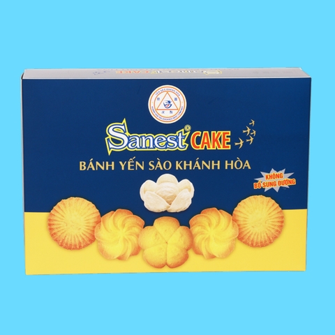 Bánh Yến sào Khánh Hòa không bổ sung đường hộp 20 cái