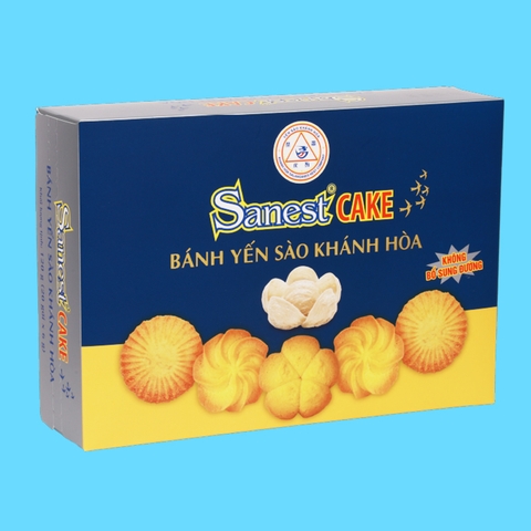 Bánh Yến sào Khánh Hòa không bổ sung đường hộp 20 cái