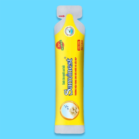 Tinh chất Yến sào Khánh Hòa Sanvinest không đường dành cho người cao tuổi - Túi 25ml