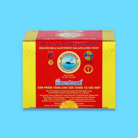 Yến sào Sanvinest Khánh Hòa chính hiệu tinh chế 3g