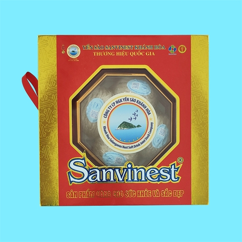 Yến sào Sanvinest Khánh Hòa chính hiệu tinh chế dạng tổ - Hộp 30g