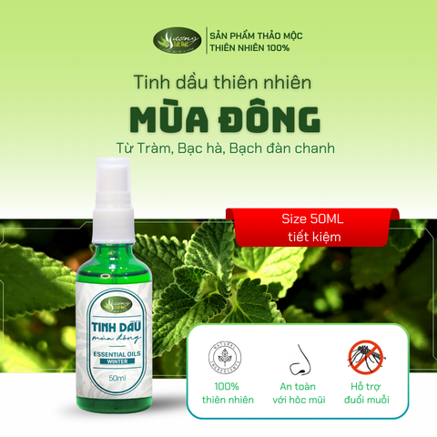 Tinh dầu Mùa Đông 50ml-Mẫu mới