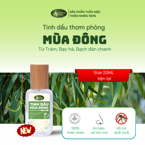Tinh dầu Mùa Đông 20ml (Vuông)