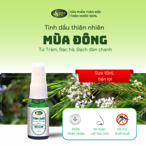 Tinh dầu Mùa Đông 10ml-Mẫu mới