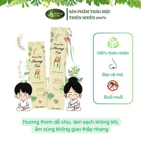 Nhang thắp 29cm Hương trời