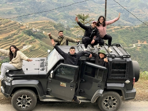 Authentic Sapa Adventure by Jeep/Motorbike/Trekking