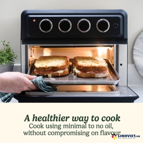 Lò nướng đa năng có chức năng chiên không dầu Cuisinart TOA60U 17L