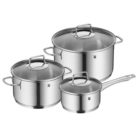 Bộ nồi WMF Astoria Cookware 3 món ( 24cm, 20cm, 16cm) - 0780036380