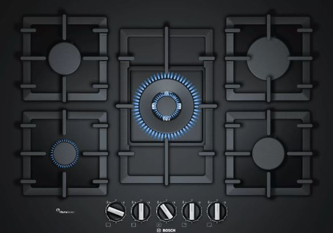 Bếp gas Bosch PPQ7A6B90 - 5 vùng nấu