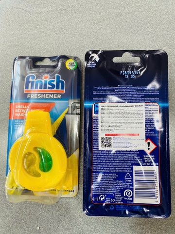 Tinh dầu Finish treo khử mùi khoang máy rửa bát 4ml