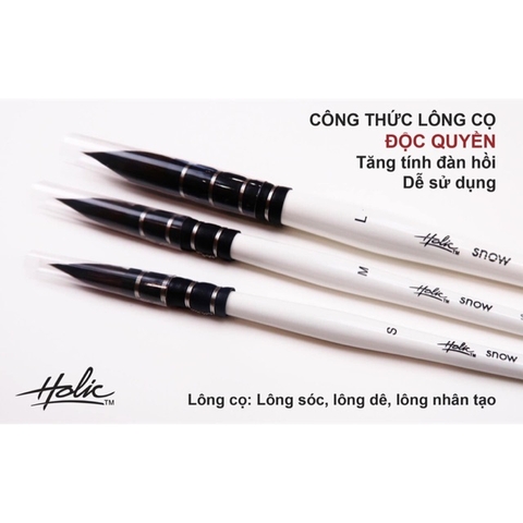 Cọ Mop vẽ màu nước cao cấp SNOW Holic