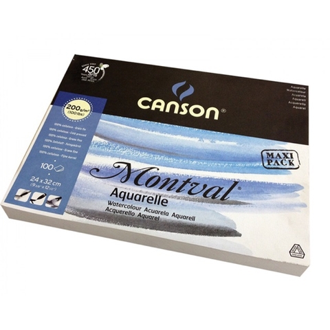 Set 10 tờ Canson Montval 200gsm