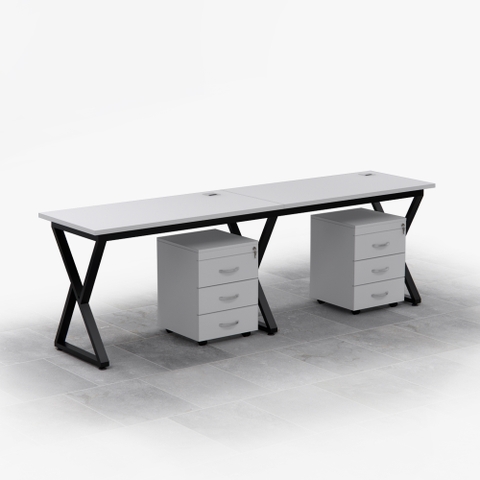 Bàn Cụm 2 Nhân Viên Cao Cấp Fergus FGBCNV048