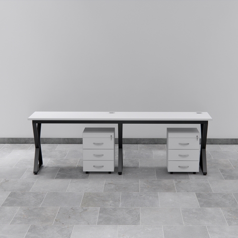 Bàn Cụm 2 Nhân Viên Cao Cấp Fergus FGBCNV048