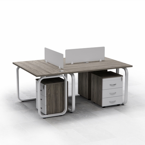 Bàn Cụm 3 Nhân Viên Cao Cấp Fergus FGBCNV052