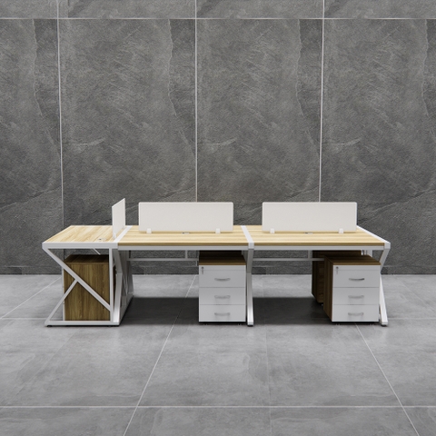 Bàn Cụm 5 Nhân Viên Cao Cấp Fergus FGBCNV045