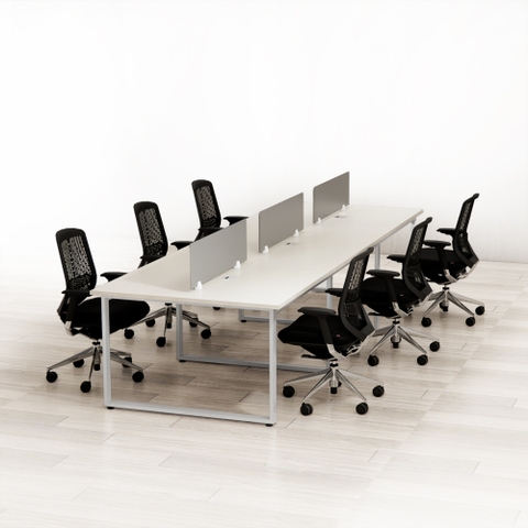 Bàn Cụm 6 Nhân Viên Cao Cấp Fergus FGBCNV03