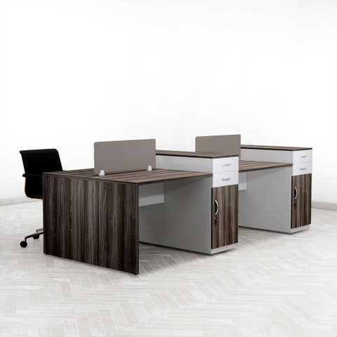 Bàn Cụm 4 Nhân Viên Cao Cấp Fergus FGBCNV05