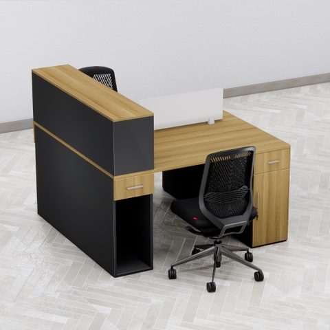 Bàn Cụm 2 Nhân Viên Cao Cấp Fergus FGBCNV06