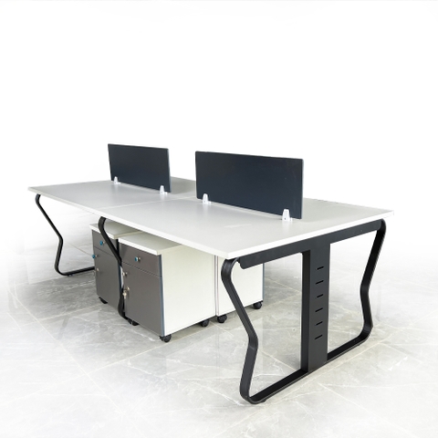 Bàn Cụm 4 Nhân Viên Cao Cấp Fergus FGBCNV019