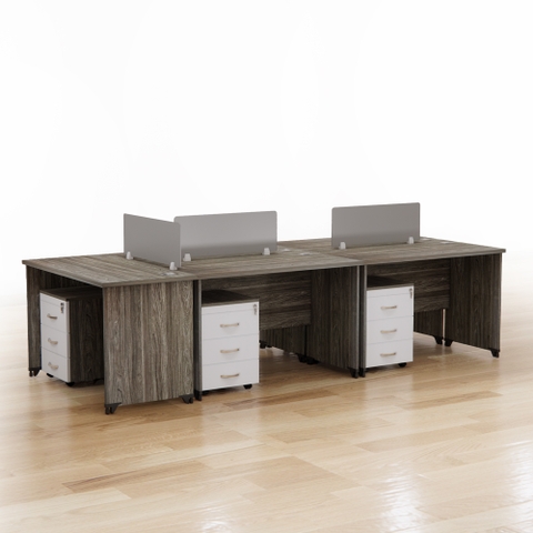 Bàn Cụm 5 Nhân Viên Cao Cấp Fergus FGBCNV021