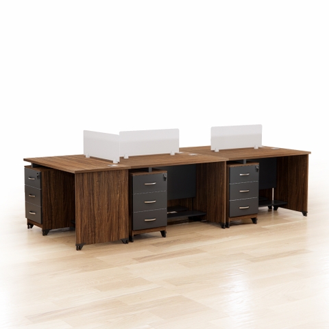 Bàn Cụm 5 Nhân Viên Cao Cấp Fergus FGBCNV023