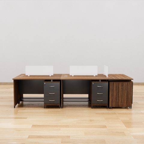 Bàn Cụm 5 Nhân Viên Cao Cấp Fergus FGBCNV023