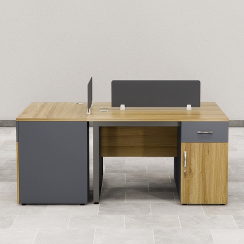 Bàn Cụm 3 Nhân Viên Cao Cấp Fergus FGBCNV024