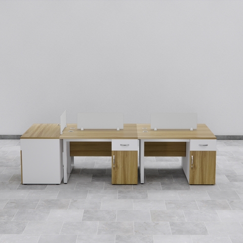 Bàn Cụm 5 Nhân Viên Cao Cấp Fergus FGBCNV025