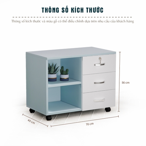 Tủ Hồ Sơ Di Động Cao Cấp Fergus FGHT04