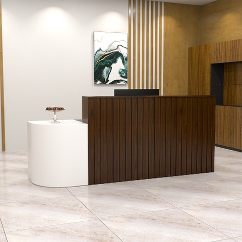 Quầy Lễ Tân Cao Cấp Fergus FGQLT34