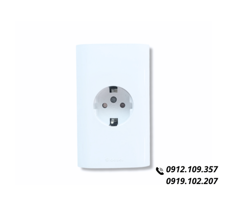 Ổ Cắm Điện Âm Tường 1 Lỗ Hàn Quốc Dosel DC2217