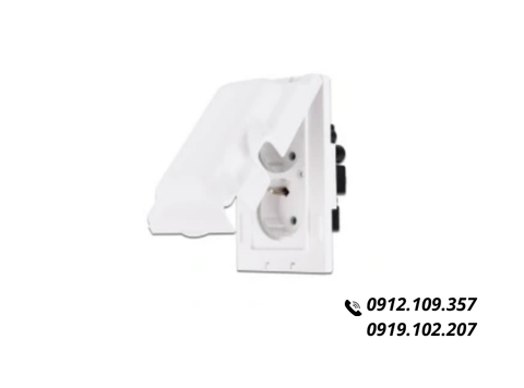 Ổ Cắm Điện Chống Nước Nắp Dọc Hàn Quốc Dosel DC2214